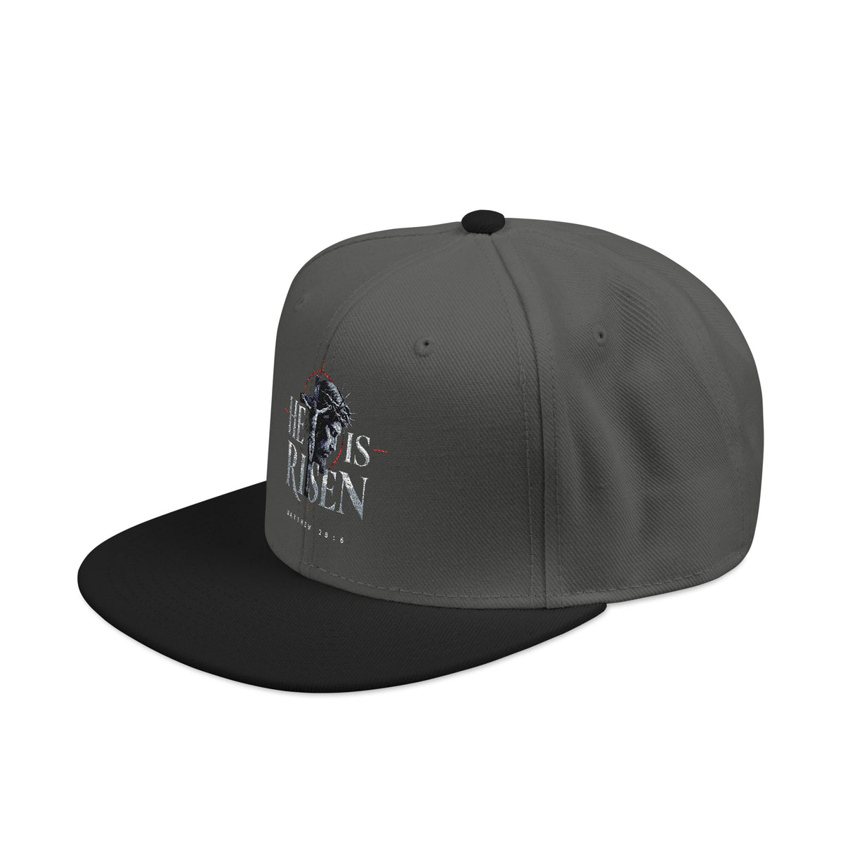 Snapback Hat - 'Schadetum' Embroidered Skull Design