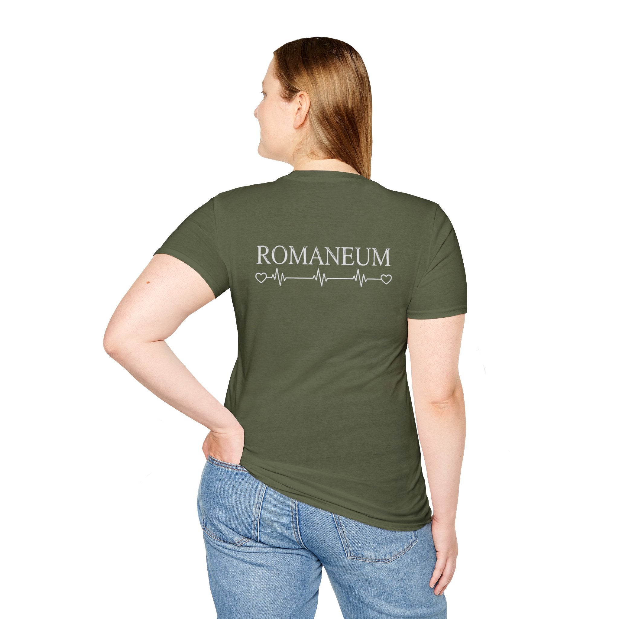 Alpha Omega Heart T-Shirt | Christian Scripture John 3:16 Design
