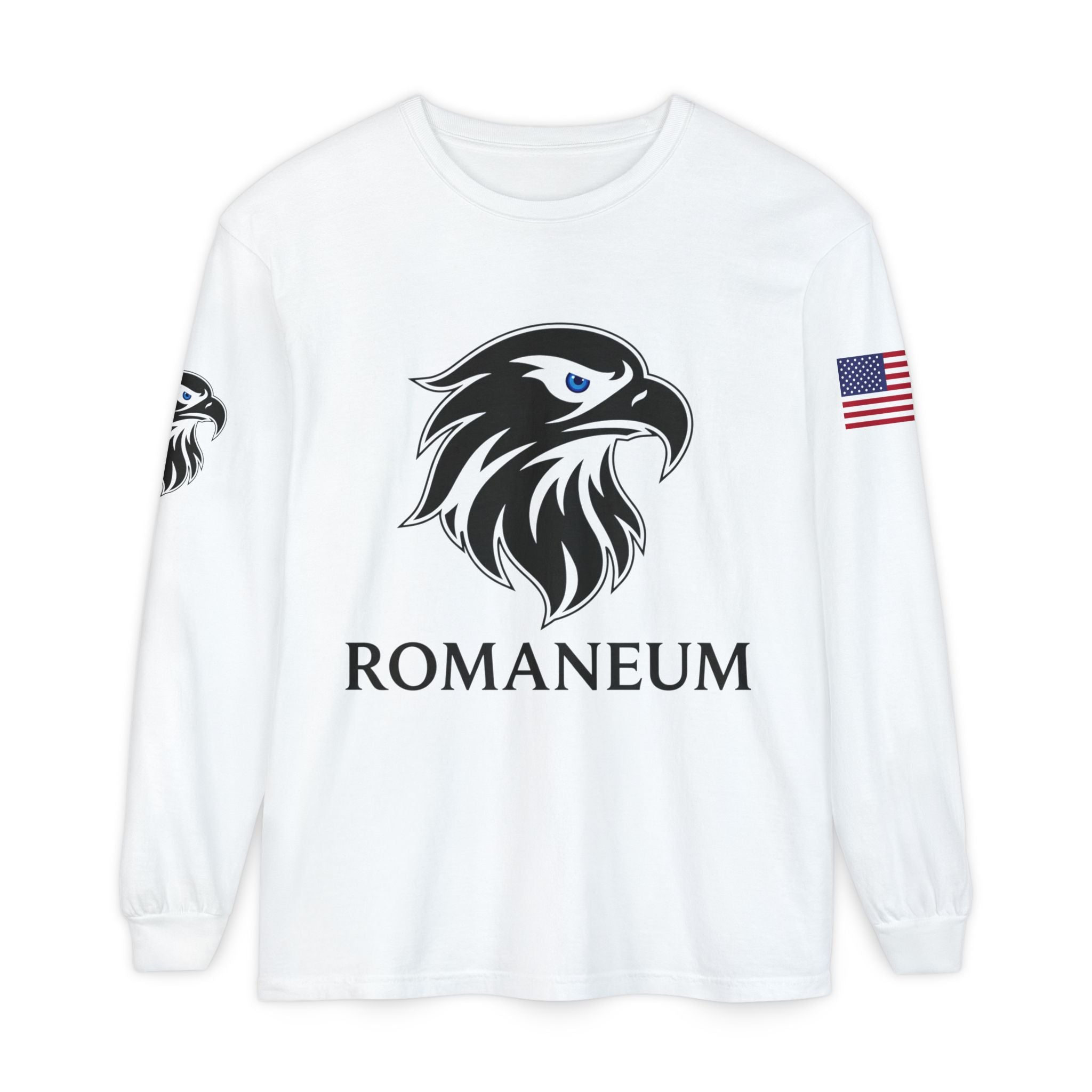 Romaneum Eagle Crest long sleeve shirt