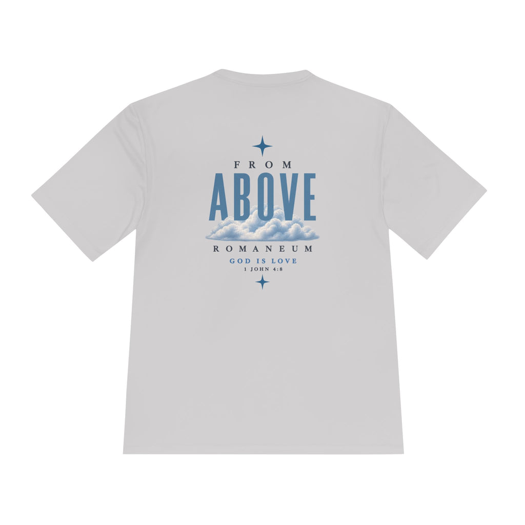 Amor Roma Tee — "From Above" Scripture T-Shirt (1 John 4:8)