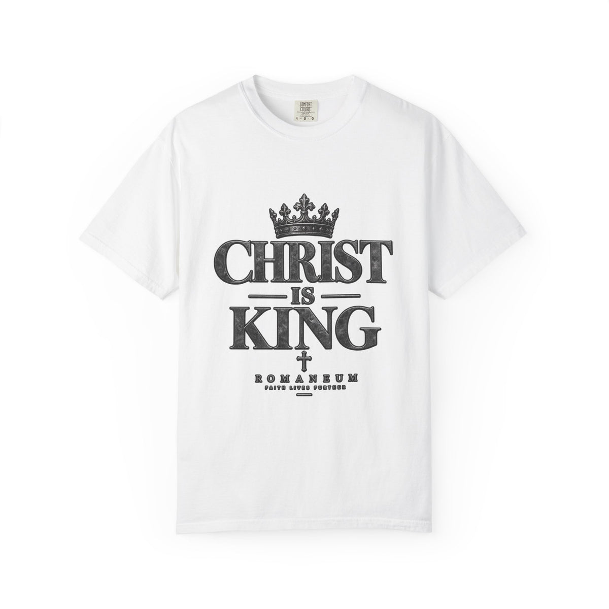 'Christ Is King' T-Shirt — Faith-Based Religious Tee