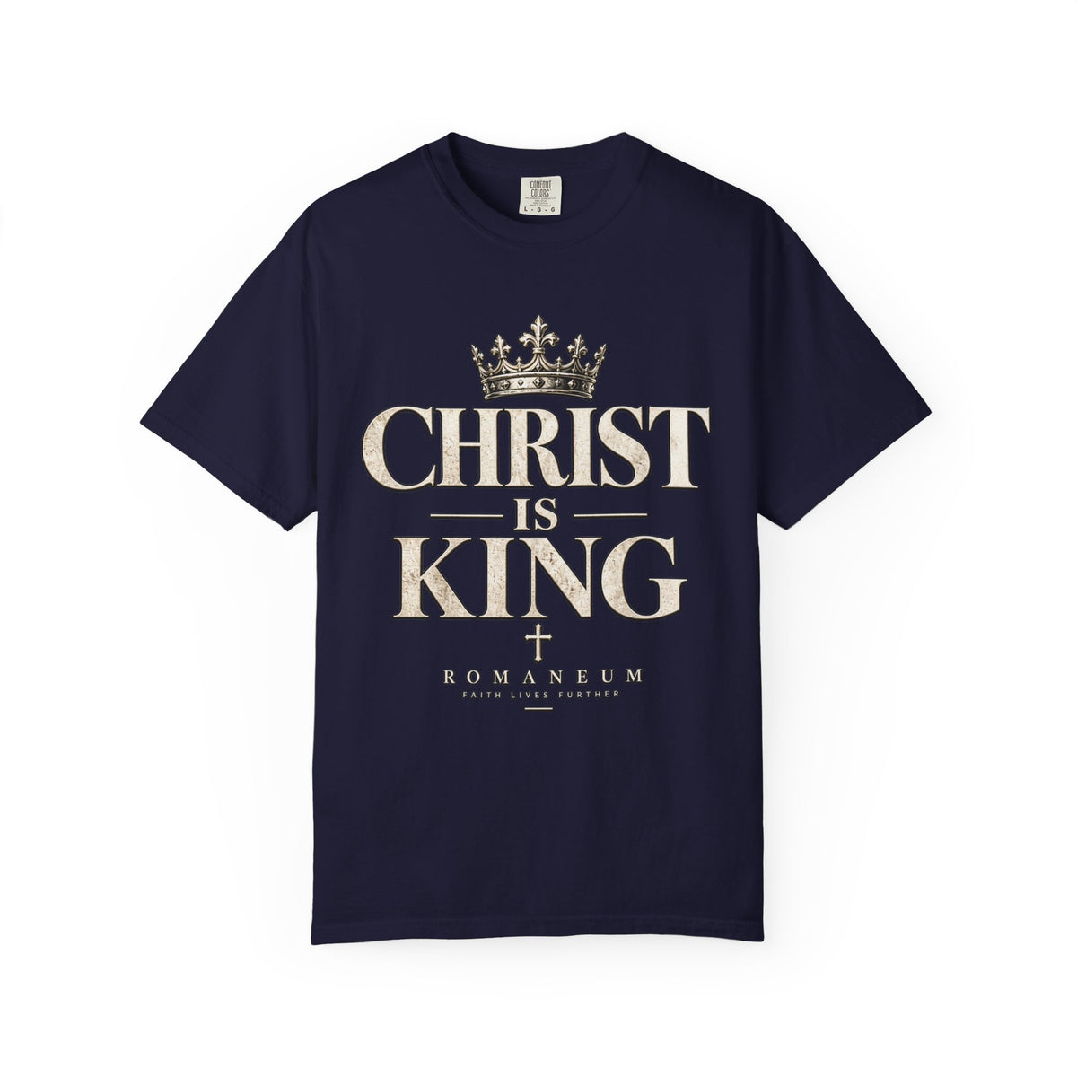 'Christ Is King' T-Shirt — Faith-Based Religious Tee