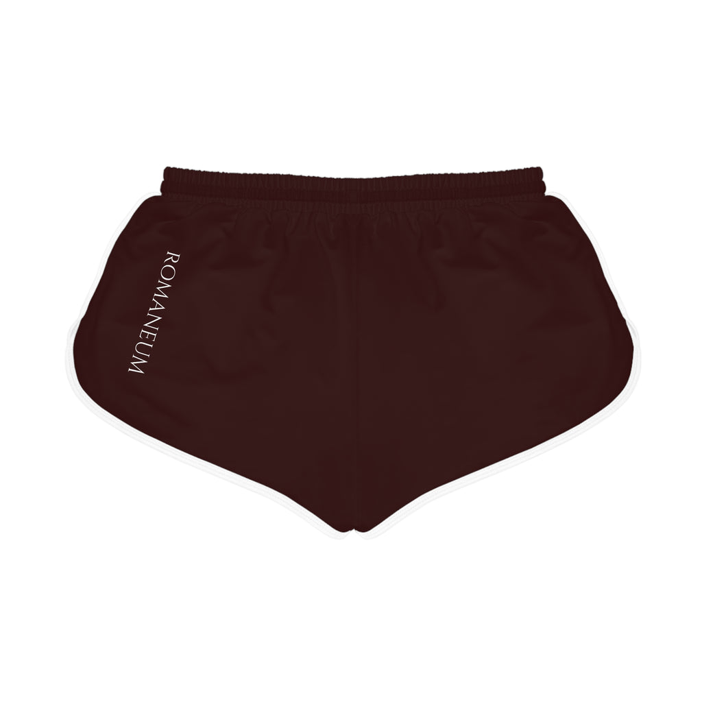 Roman Forum Script Relaxed Womens Shorts