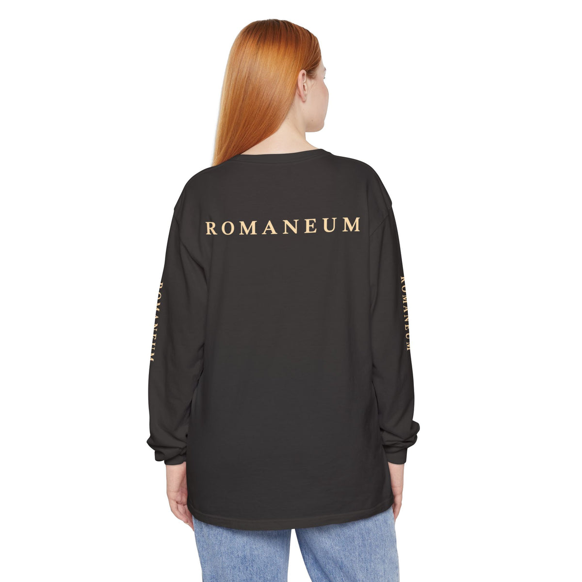 Conquerors Long Sleeve Tee — "More Than Conquerors" Romaneum