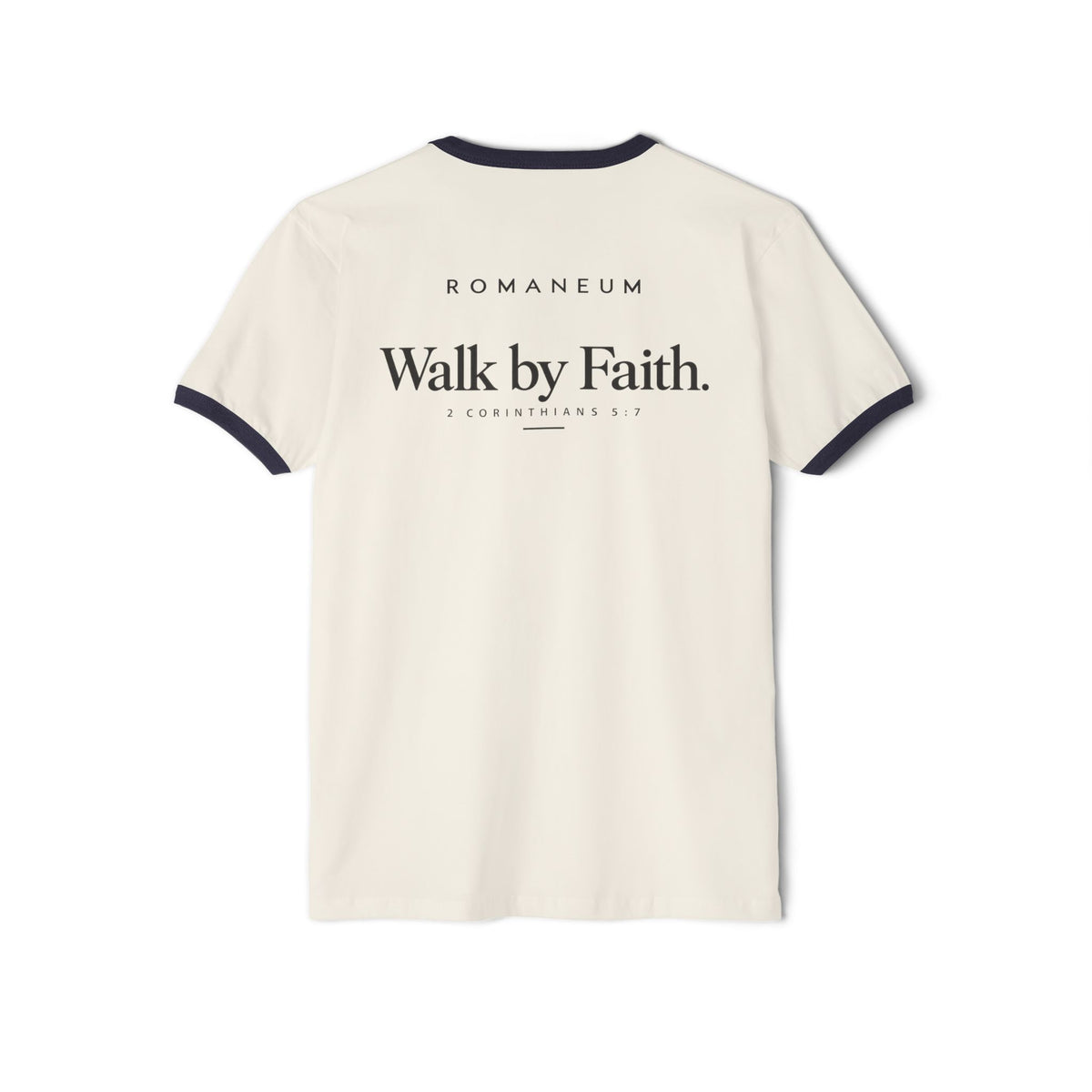 ROMANEUM Walk by Faith Ringer T-Shirt