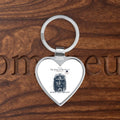 Religious Heart Keychain — 'Are you The King of the Jews?' Devotional Gift