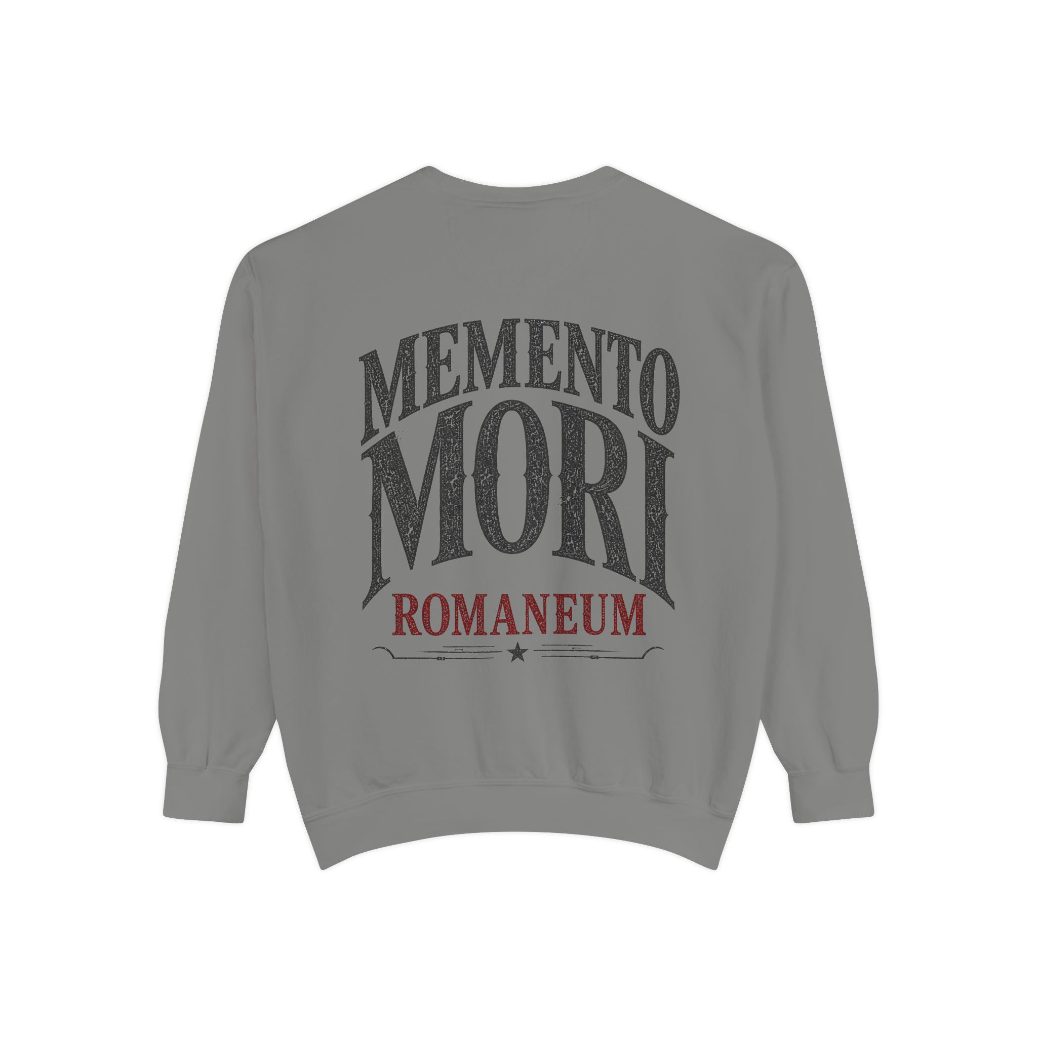 Memento Mori Sweatshirt — Gothic Skull Romaneum Crewneck