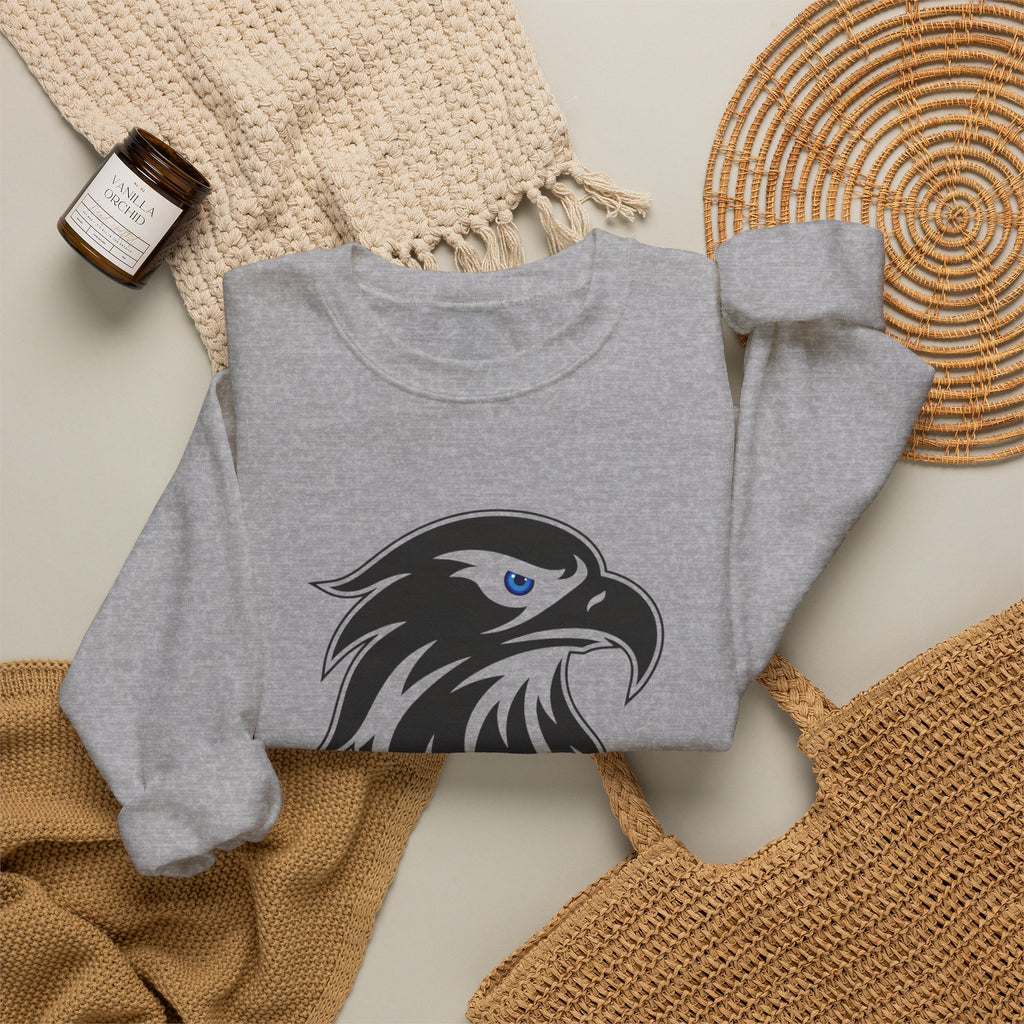Romaneum eagle crest Crewneck sweatshirt | Romaneum logo, American flag sleeve
