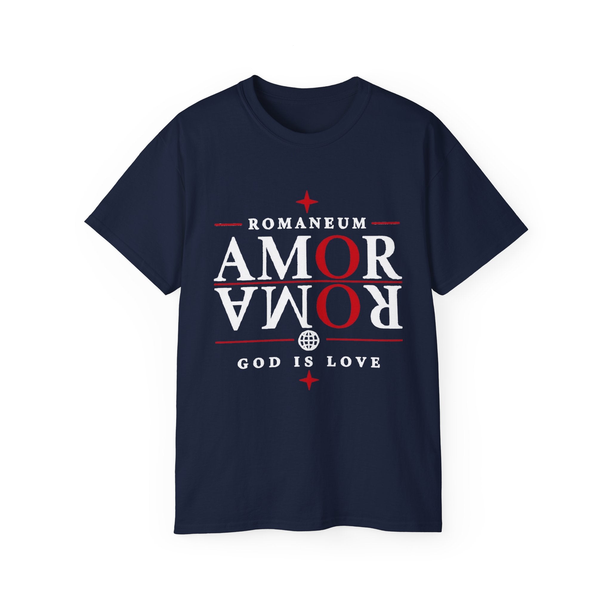 Romaneum AMOR/ROMA God Is Love Graphic Tee