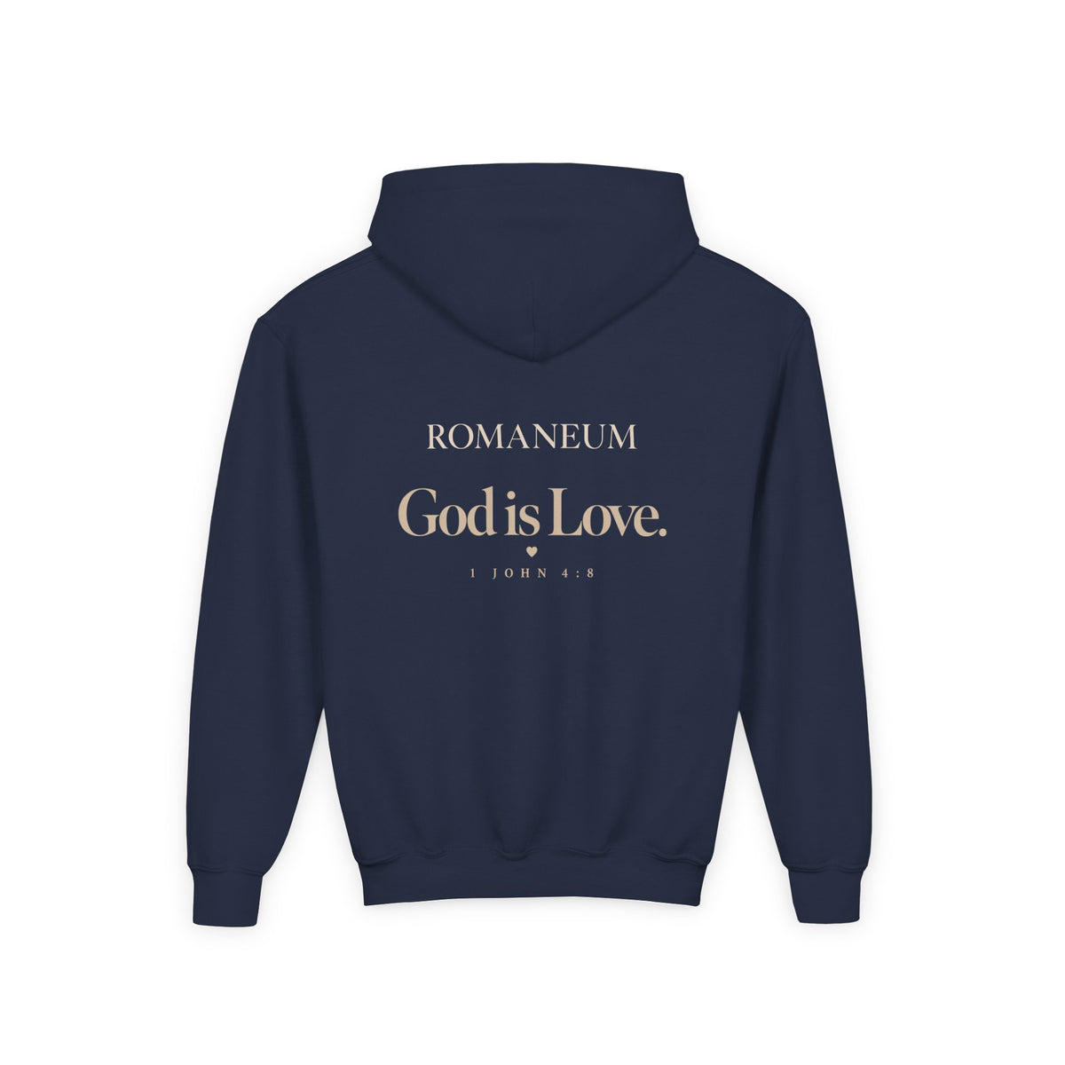 Youth Hoodie — To Live Is Christ / God Is Love Sweatshirt