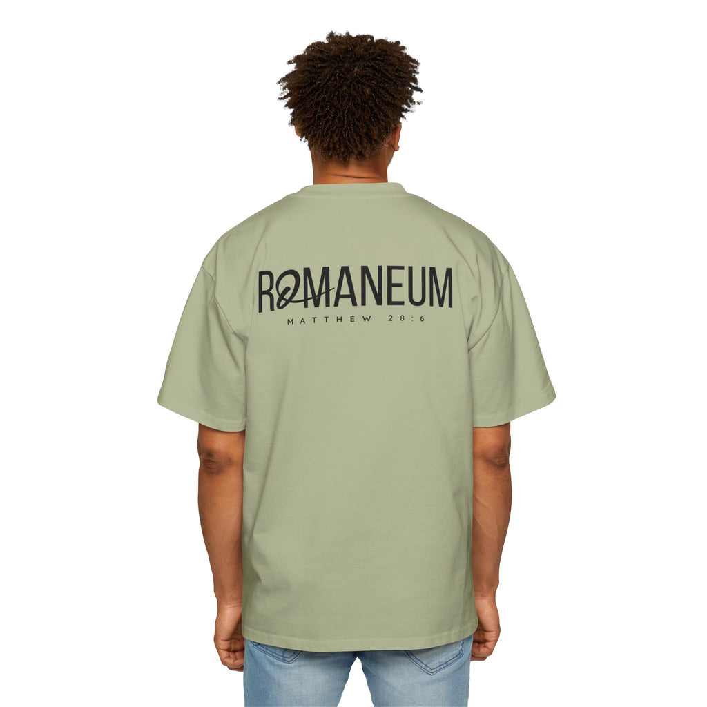 He Is Risen Christian Tee — Romaneum Matthew 28:6 Easter T‑Shirt