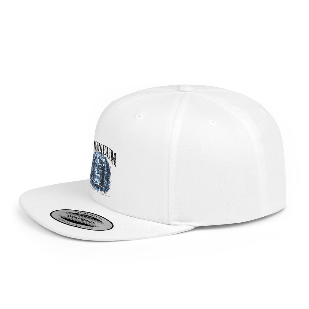 Romaneum Gothic Crest Flat-Bill Snapback Hat