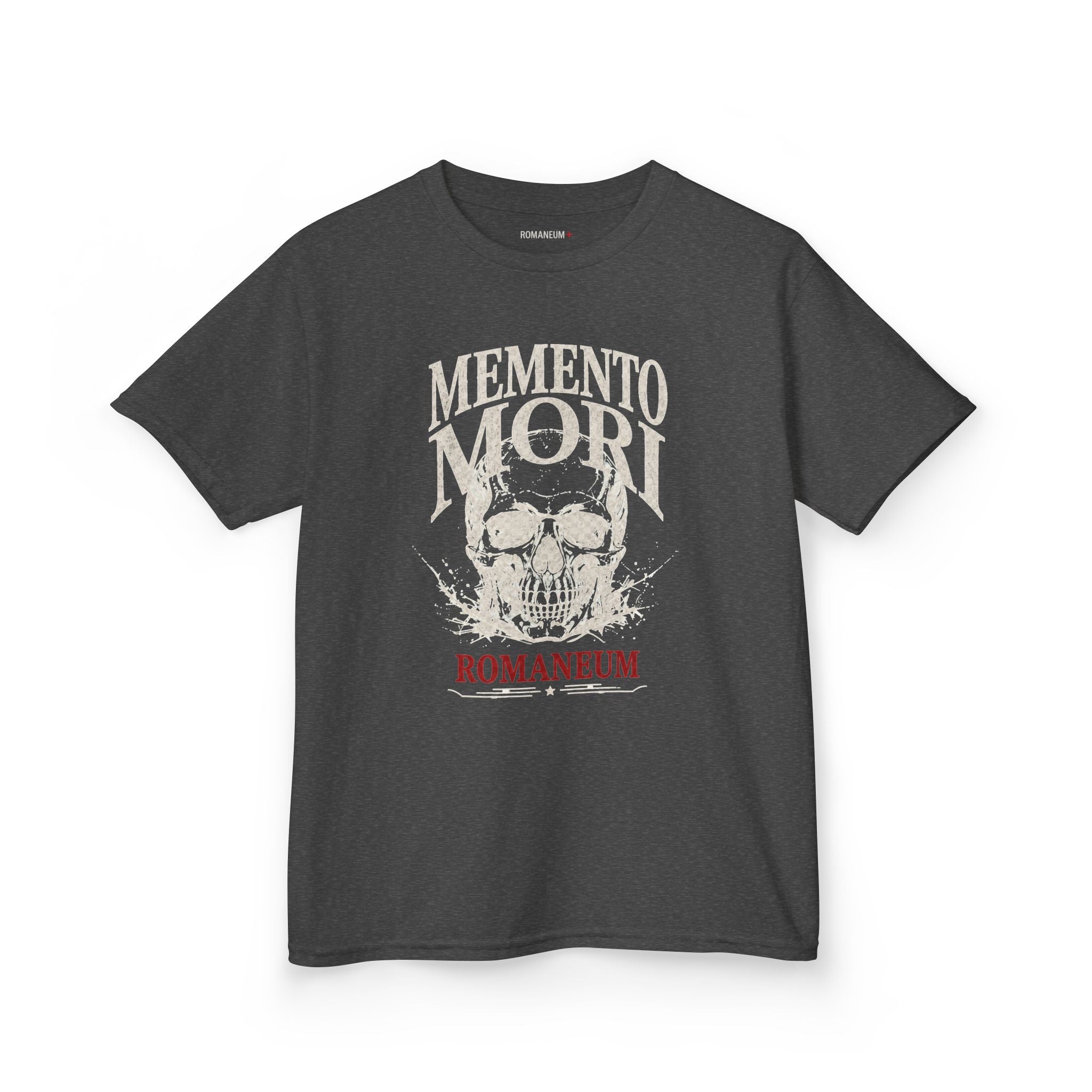 Kids T-Shirt — "Memento Mori" Skull Romaneum Tee