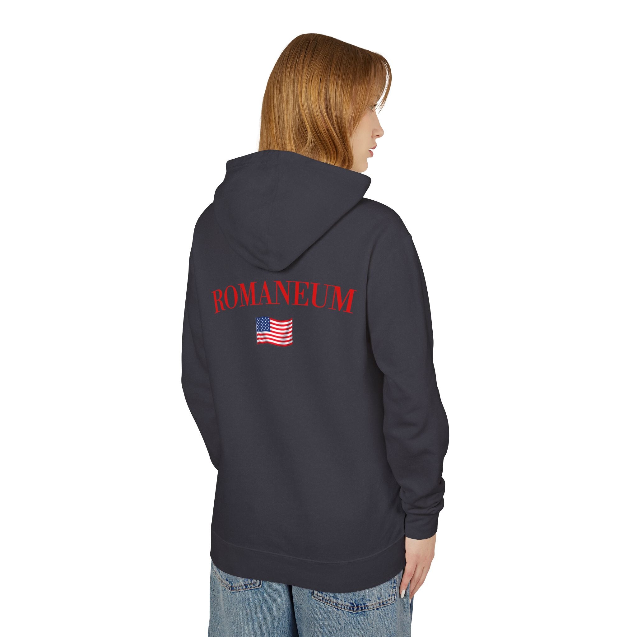 God Bless America Hoodie — Patriotic Eagle Flag Hooded Sweatshirt