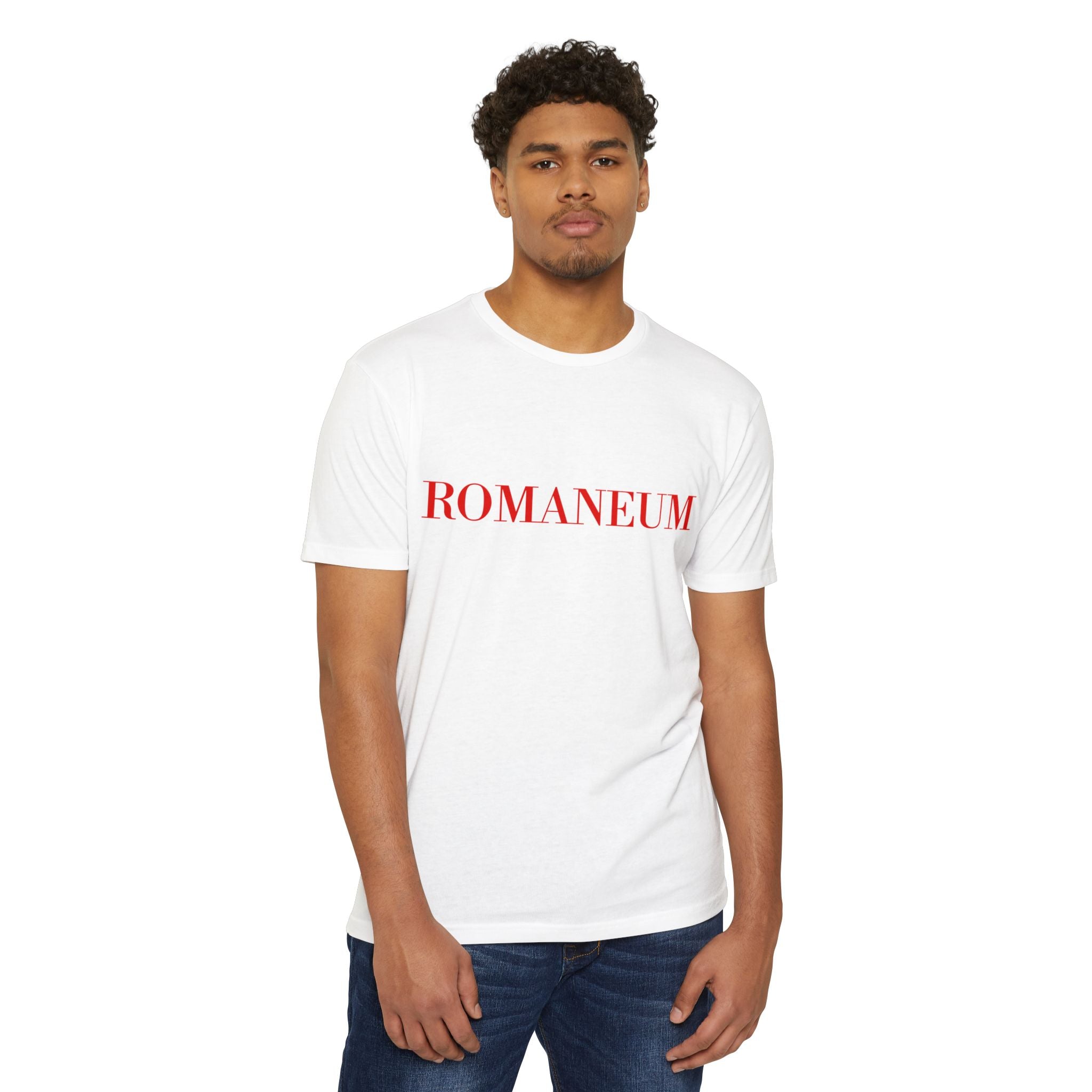 Romaneum Classic Tee — Minimalist Latin-Inspired Graphic T-Shirt