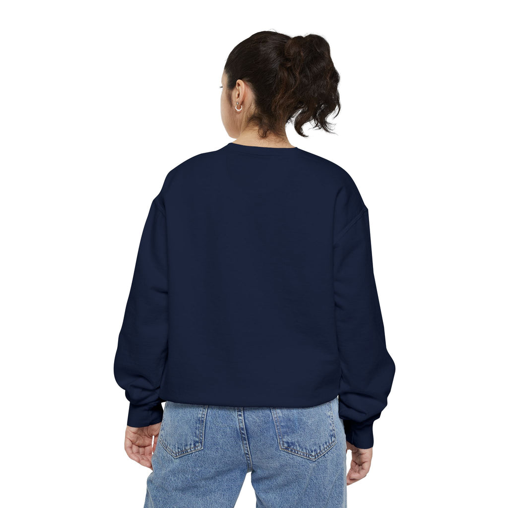 Romaneum Checkerboard Cross Sweatshirt | Minimal Religious Crewneck