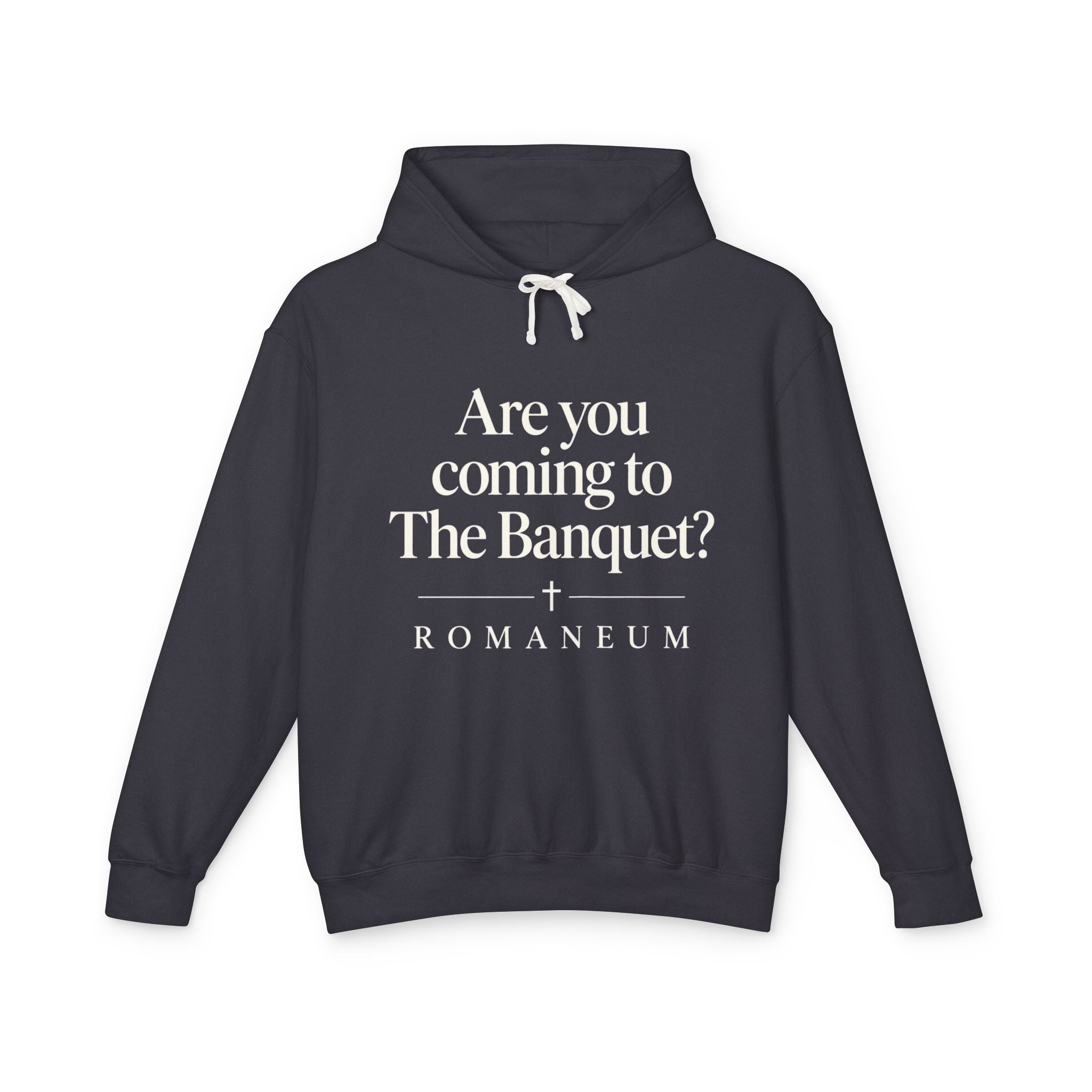 Hoodie — "Are you coming to The Banquet?" ROMANEUM Graphic