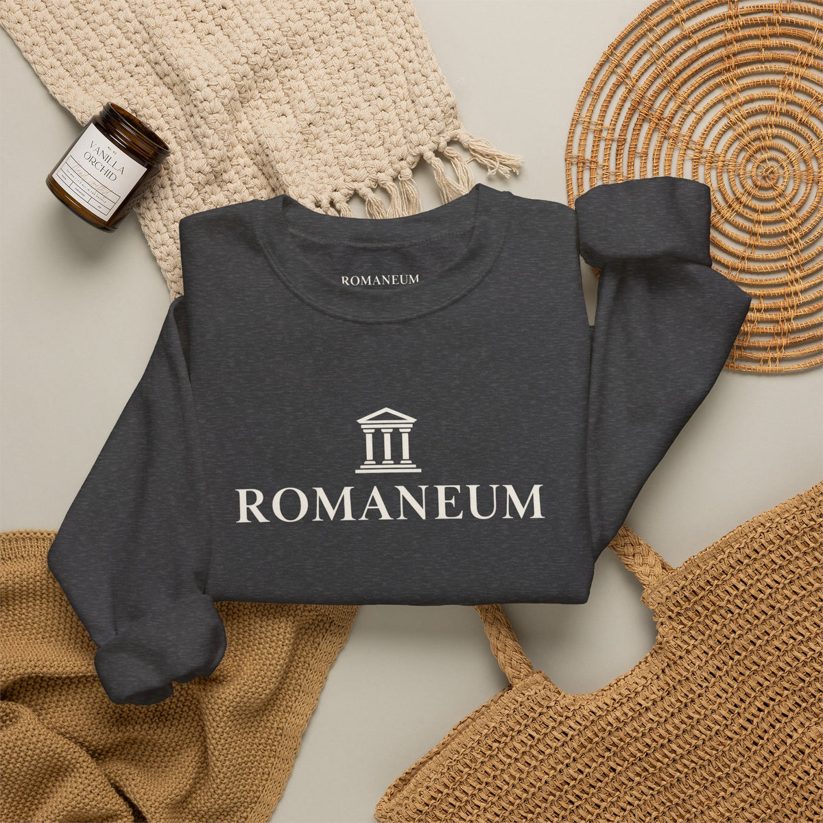 Romaneum Logo Crewneck Sweatshirt