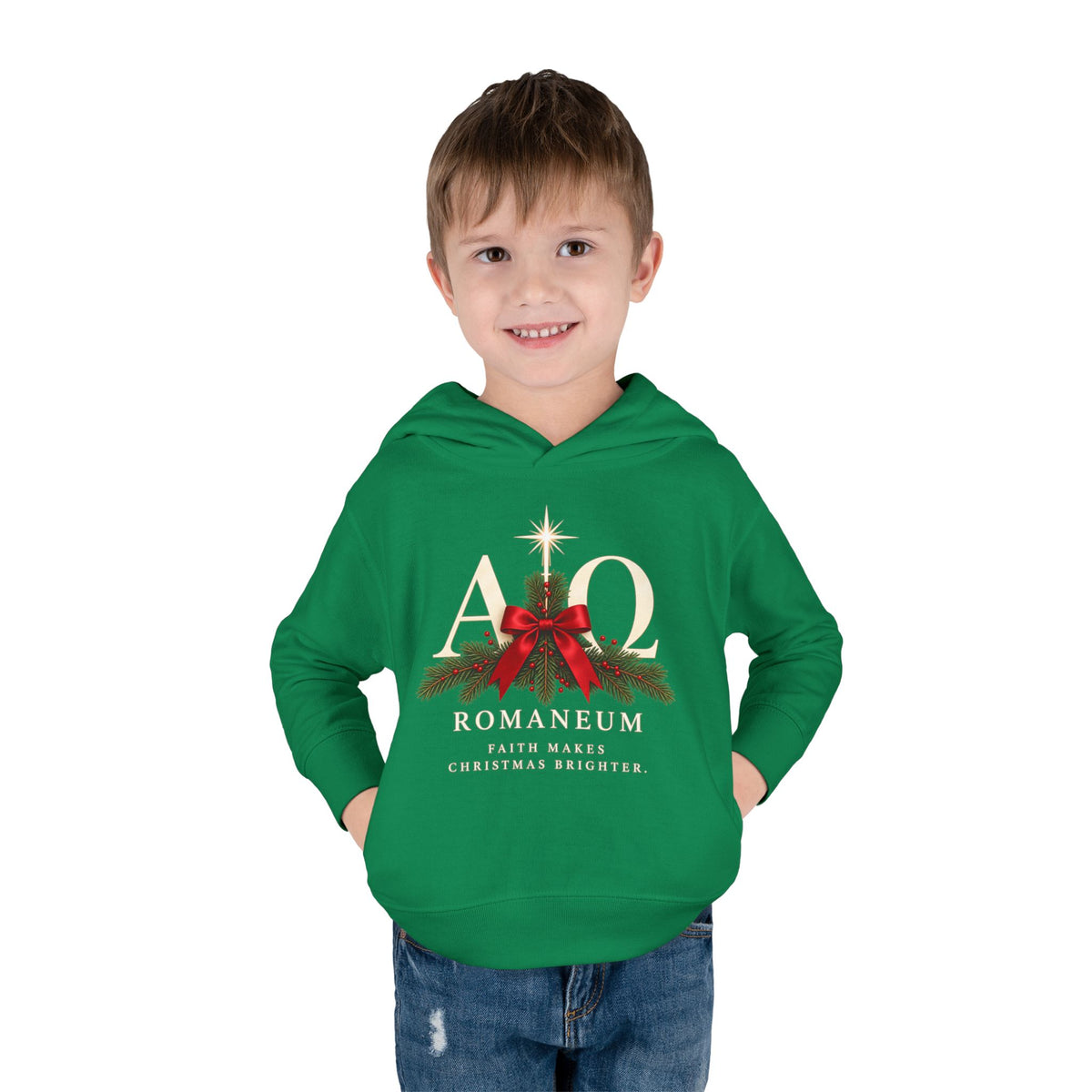 Toddler Christmas Hoodie – Alpha & Omega ROMANEUM