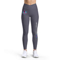 Luxe High-Waist Women’s Leggings — Romaneum Logo Athletic Yoga Pants