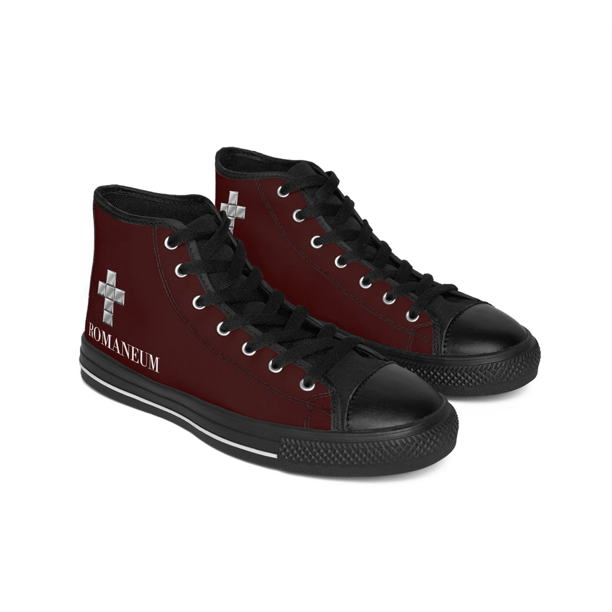 Romaneum Cross High-Top Sneakers