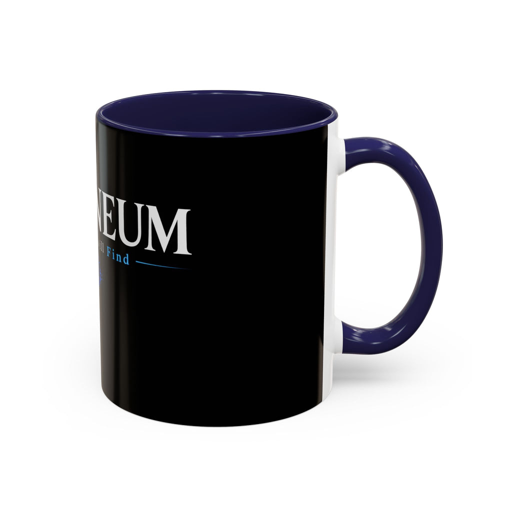 "Seek and You Will Find" Inspirational Black Mug