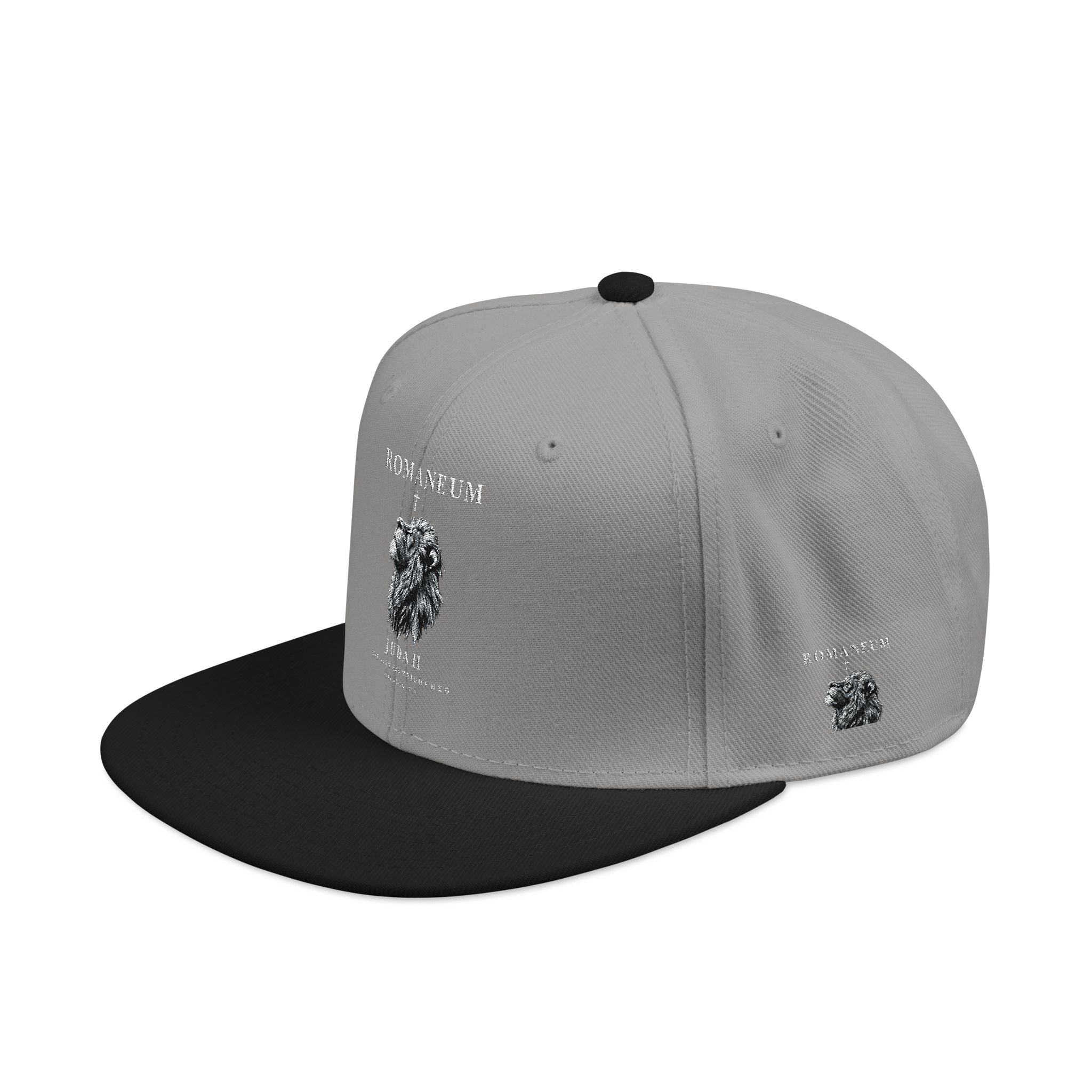Embroidered Crystal Cross Snapback Hat