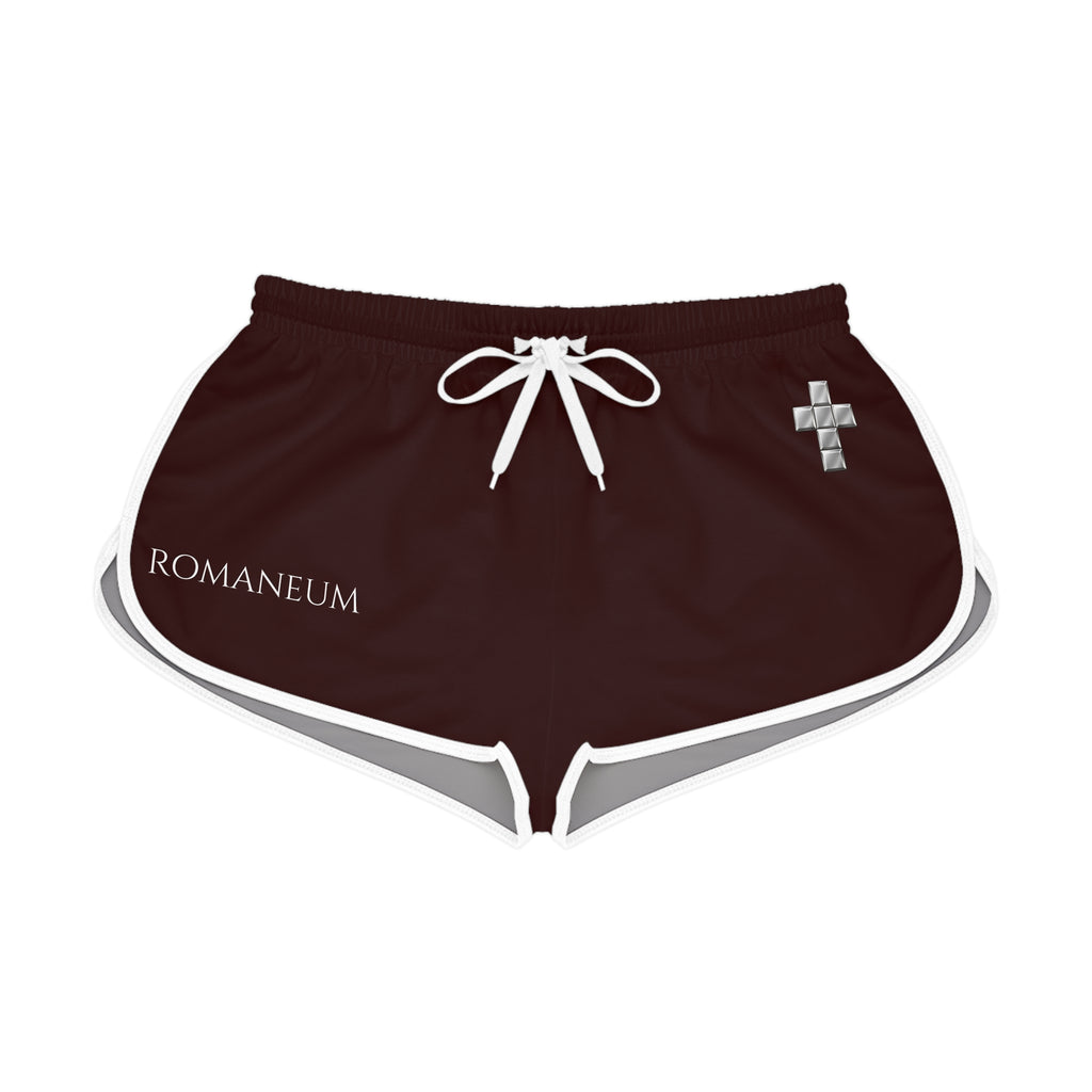 Roman Forum Script Relaxed Womens Shorts