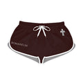 Roman Forum Script Relaxed Womens Shorts