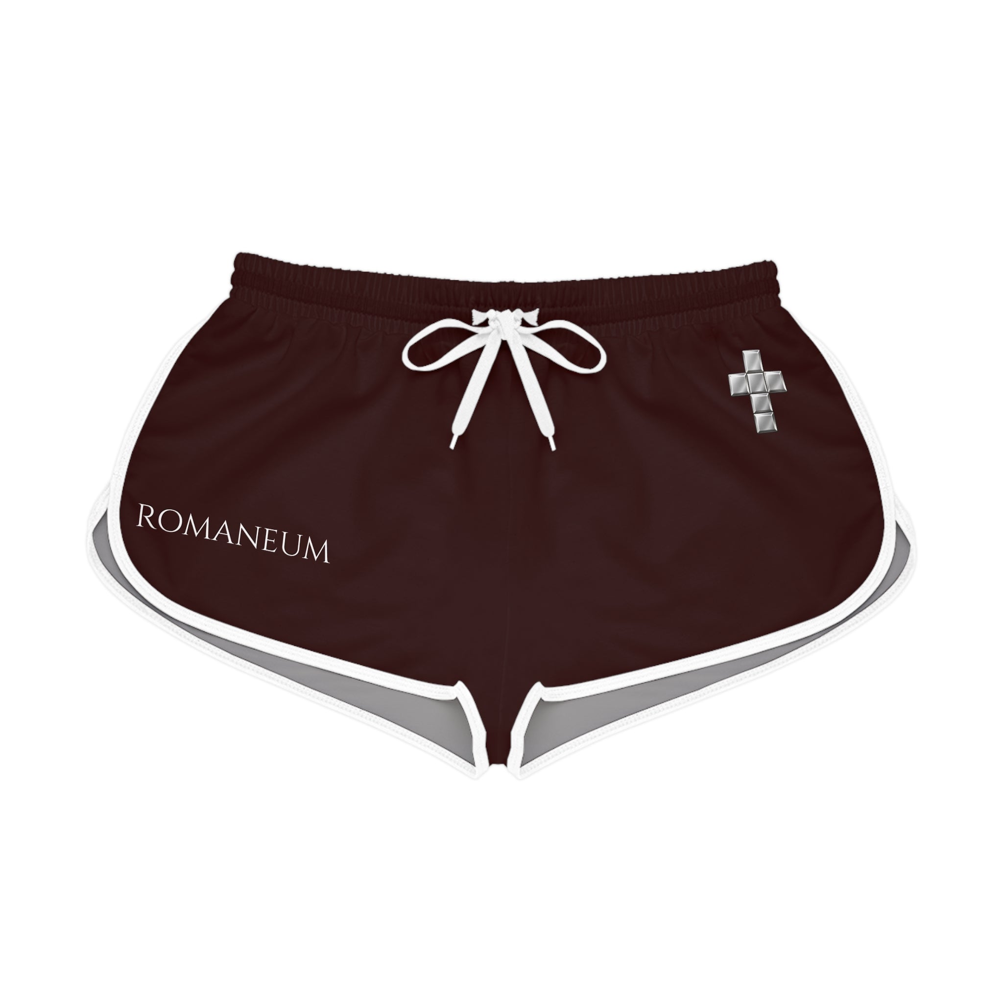 Roman Forum Script Relaxed Womens Shorts