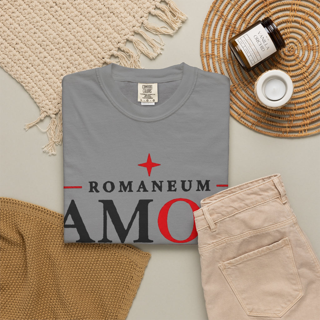 AMOR ROMA Tee — "God Is Love" Graphic T-Shirt