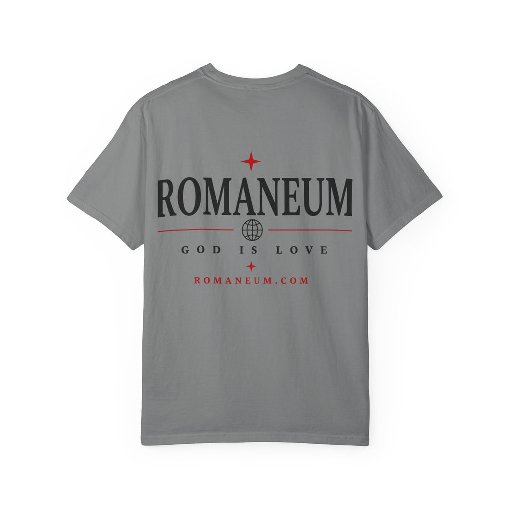 AMOR ROMA Tee — "God Is Love" Graphic T-Shirt