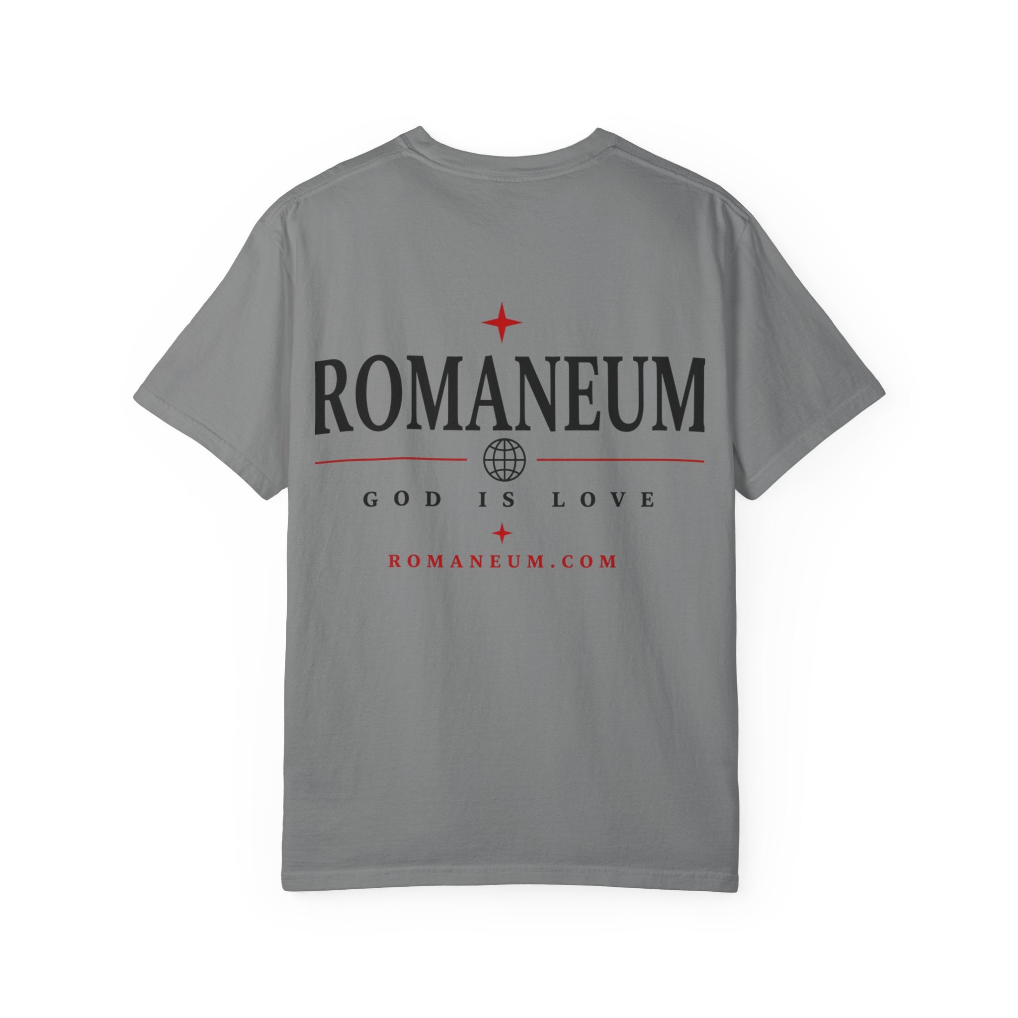 AMOR ROMA Tee — "God Is Love" Graphic T-Shirt