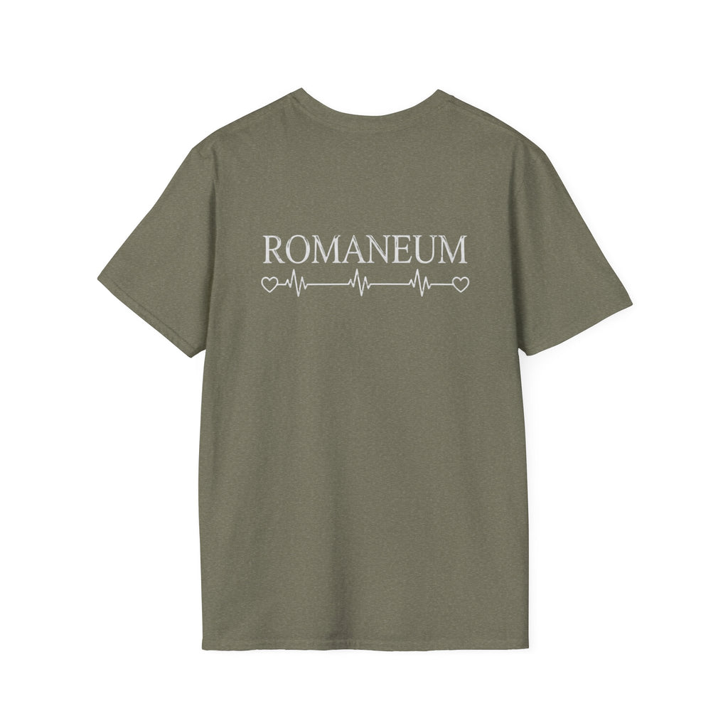 Alpha Omega Heart T-Shirt | Christian Scripture John 3:16 Design