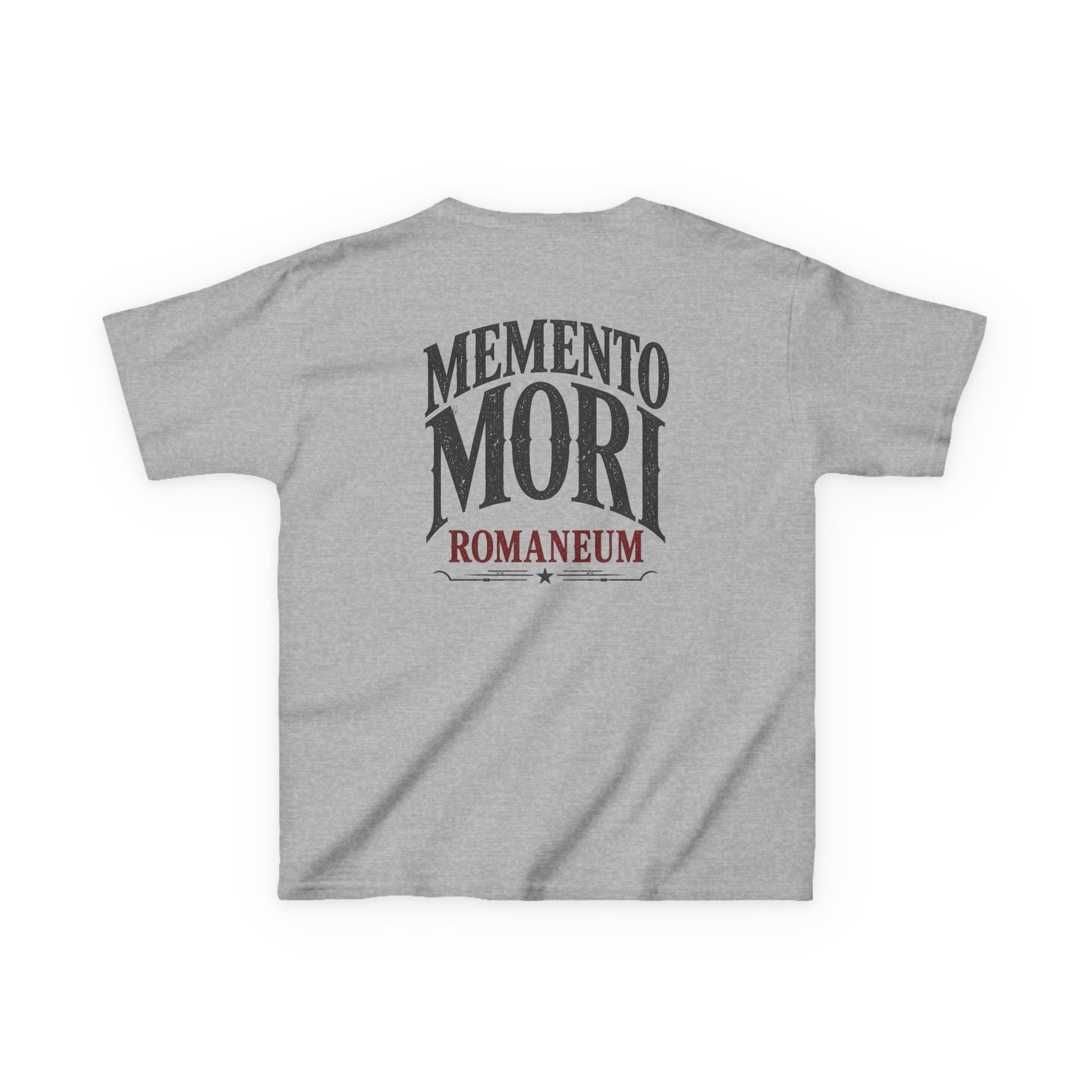 Kids T-Shirt — "Memento Mori" Skull Romaneum Tee