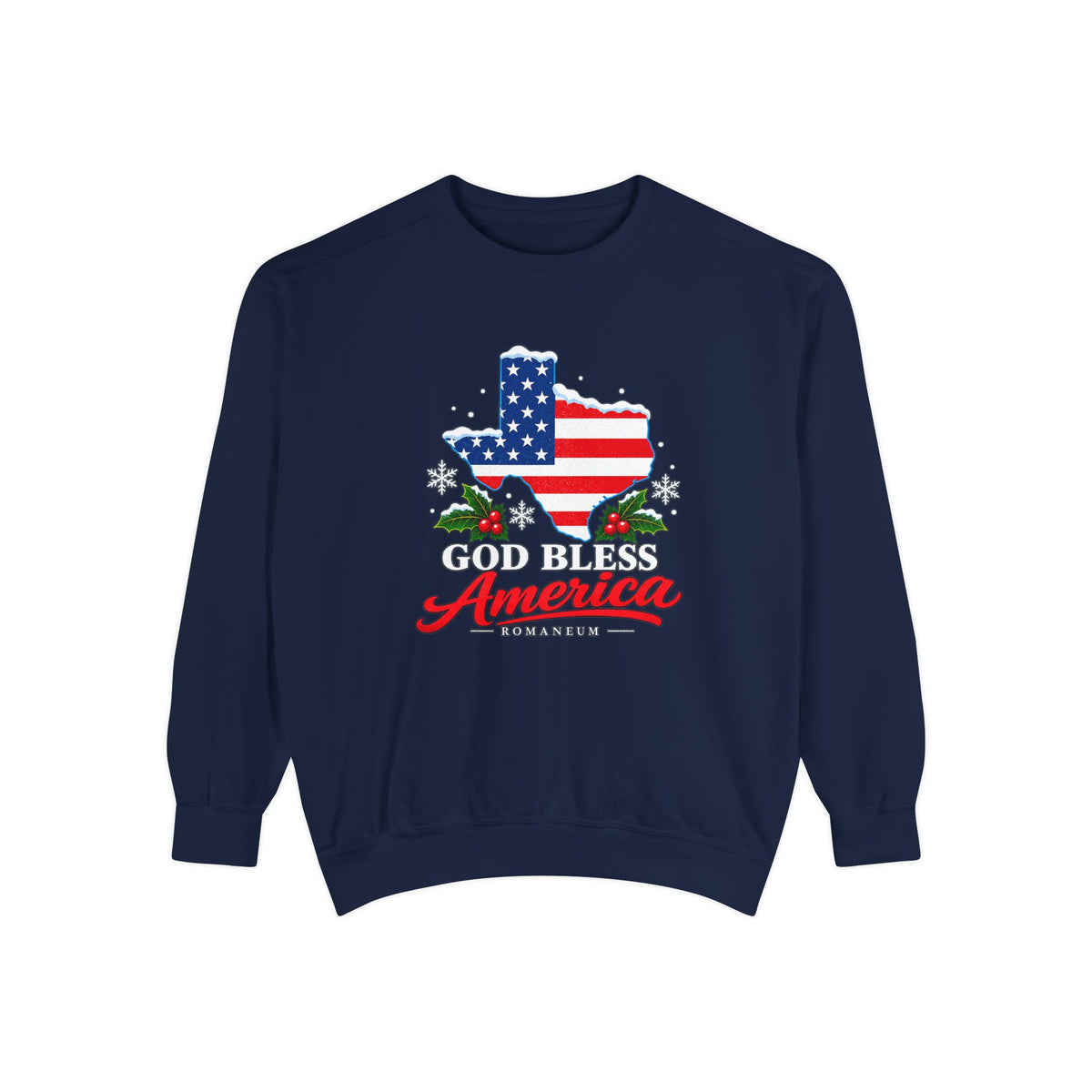 God Bless America Christmas Sweatshirt