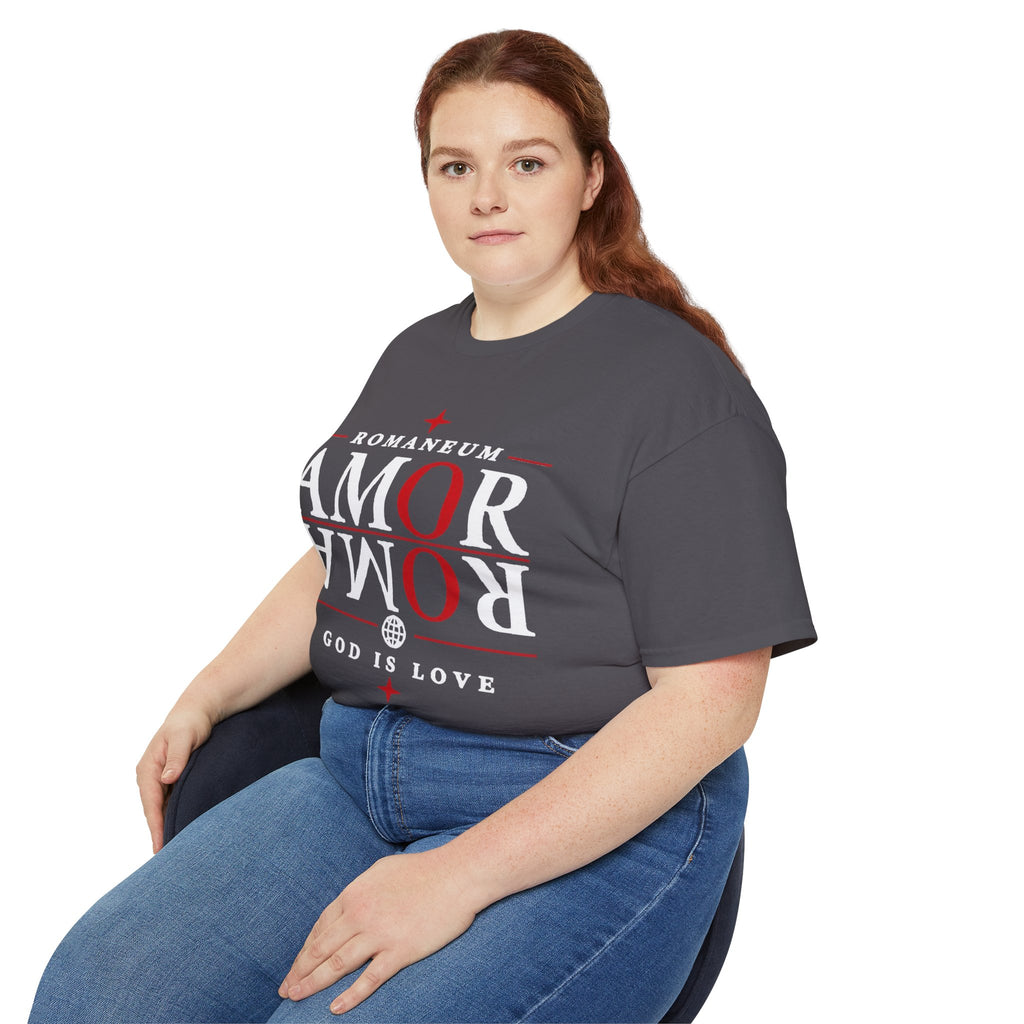 Romaneum AMOR/ROMA God Is Love Graphic Tee