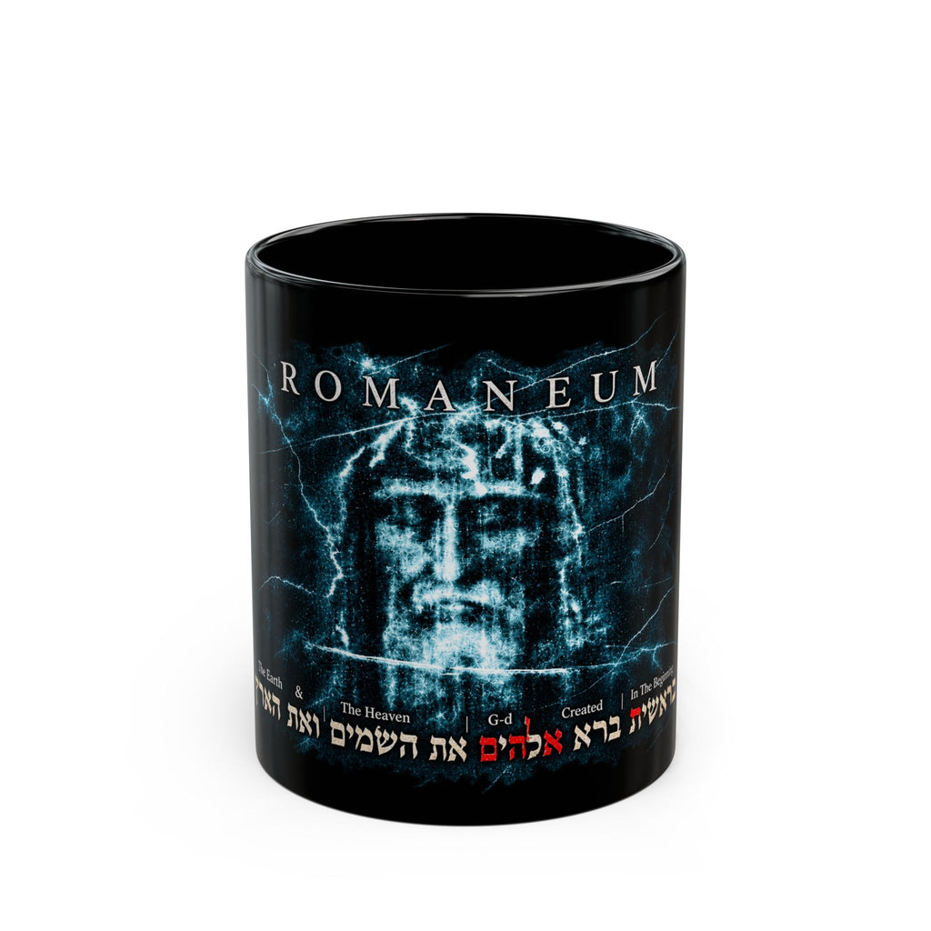 Romaneum Lightning Black Mug
