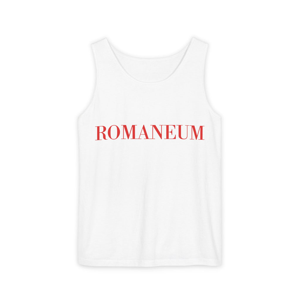 Romaneum Tank Top — Minimalist Classic Logo Tank