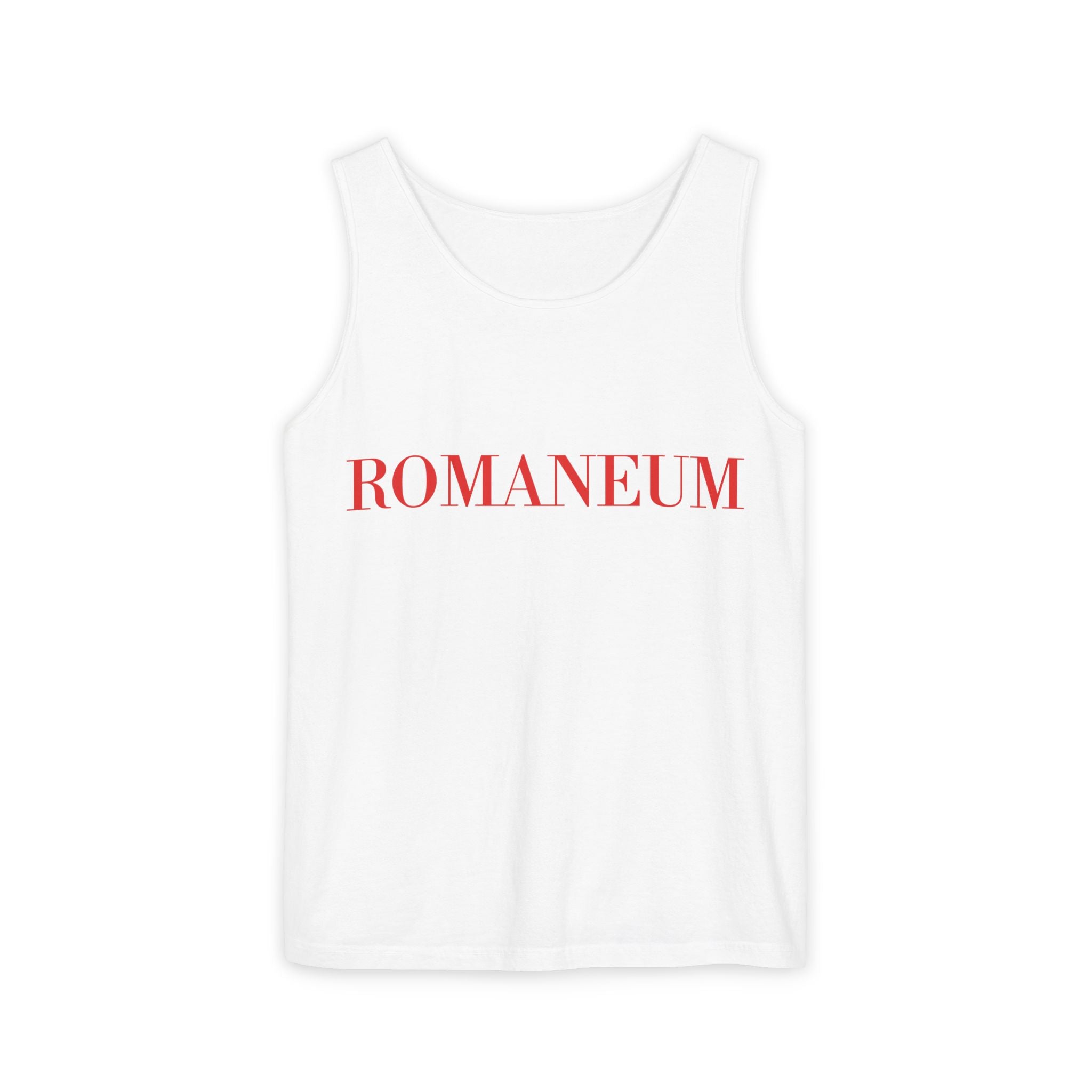 Romaneum Tank Top — Minimalist Classic Logo Tank