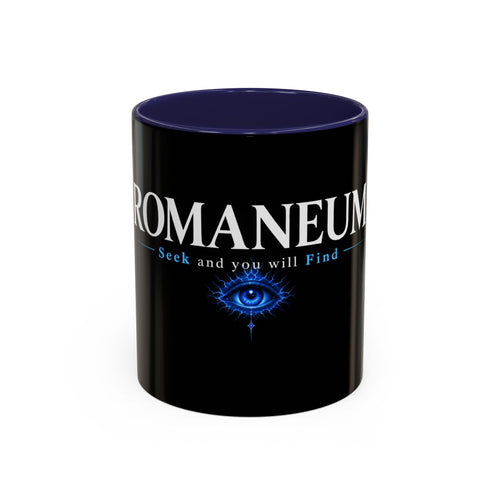 "Seek and You Will Find" Inspirational Black Mug