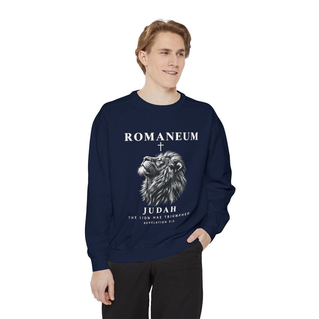 Romaneum Judah Lion Sweatshirt — Graphic Sweatshirt