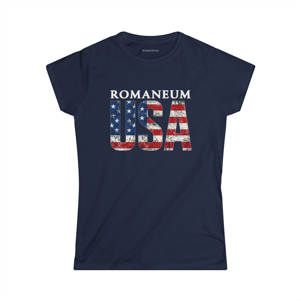 Black Women's Tee — Classic Softstyle Short-Sleeve T-Shirt