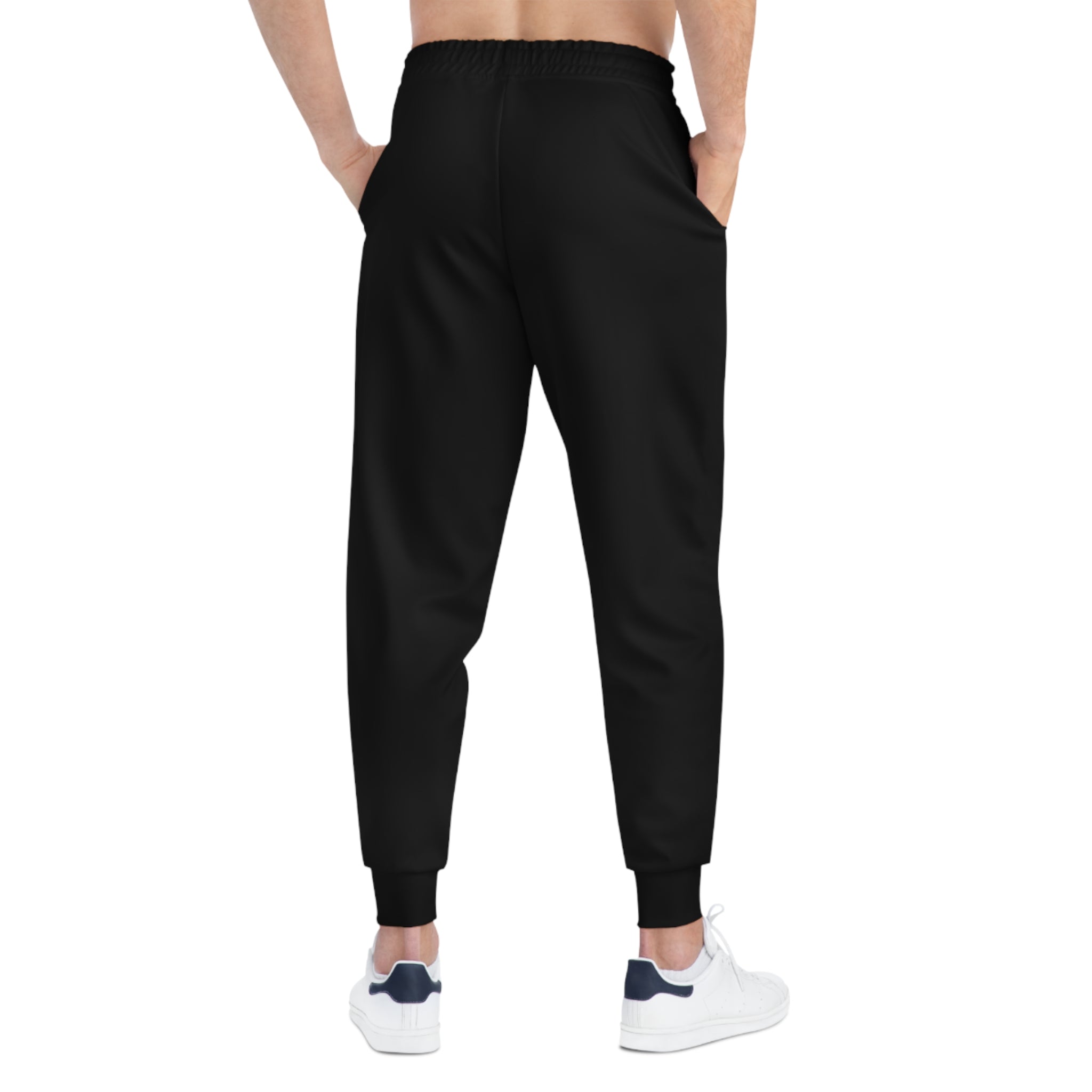Joggers — 'Amor Roma' Graphic Athletic Joggers (Black)
