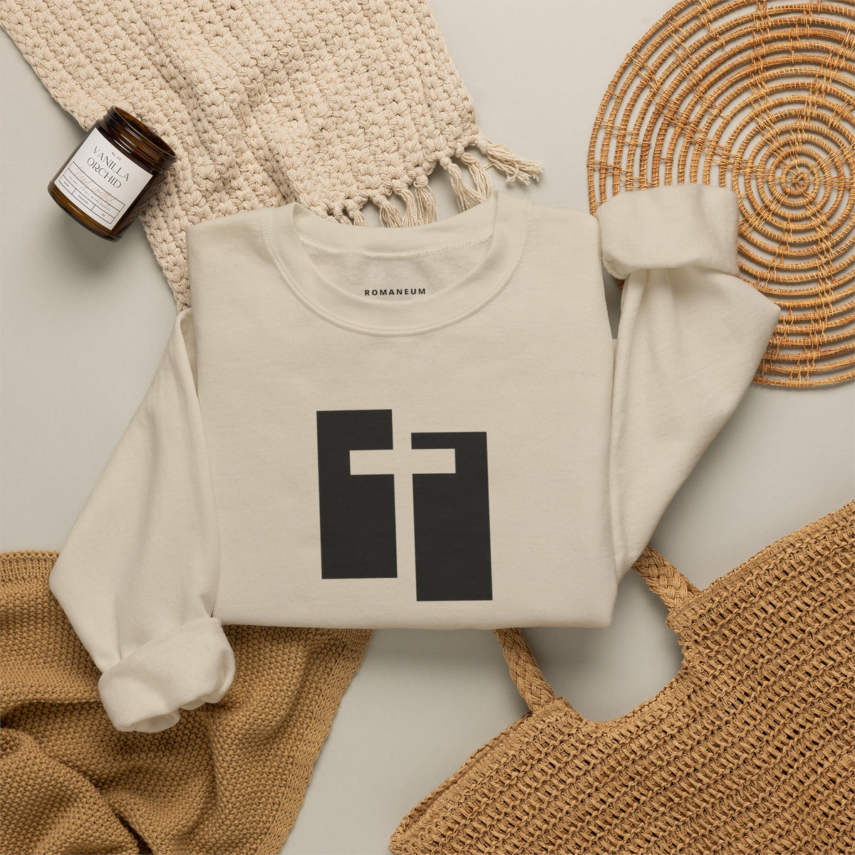 Romaneum Logo Crewneck Sweatshirt