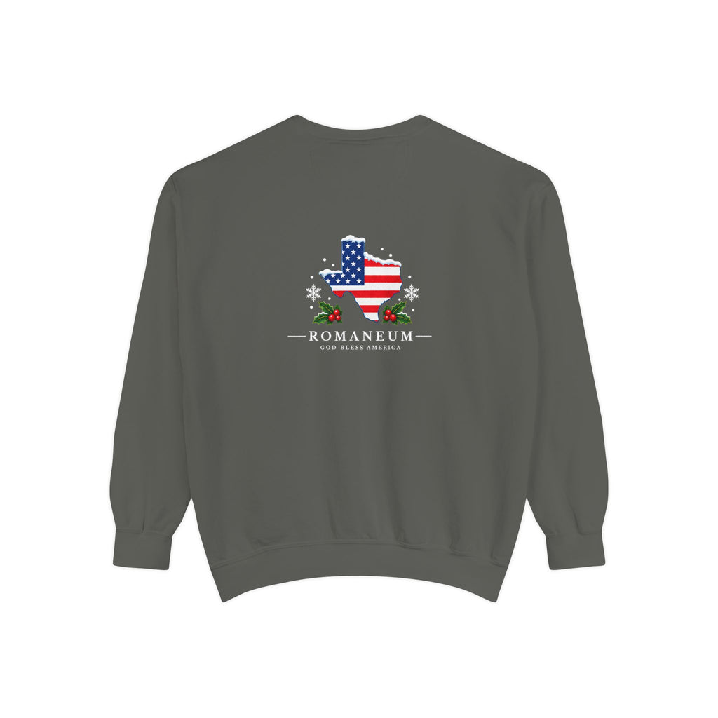 God Bless America Christmas Sweatshirt
