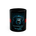 Romanæum Chimp Faith Mug — "As man thinketh... You are gods."
