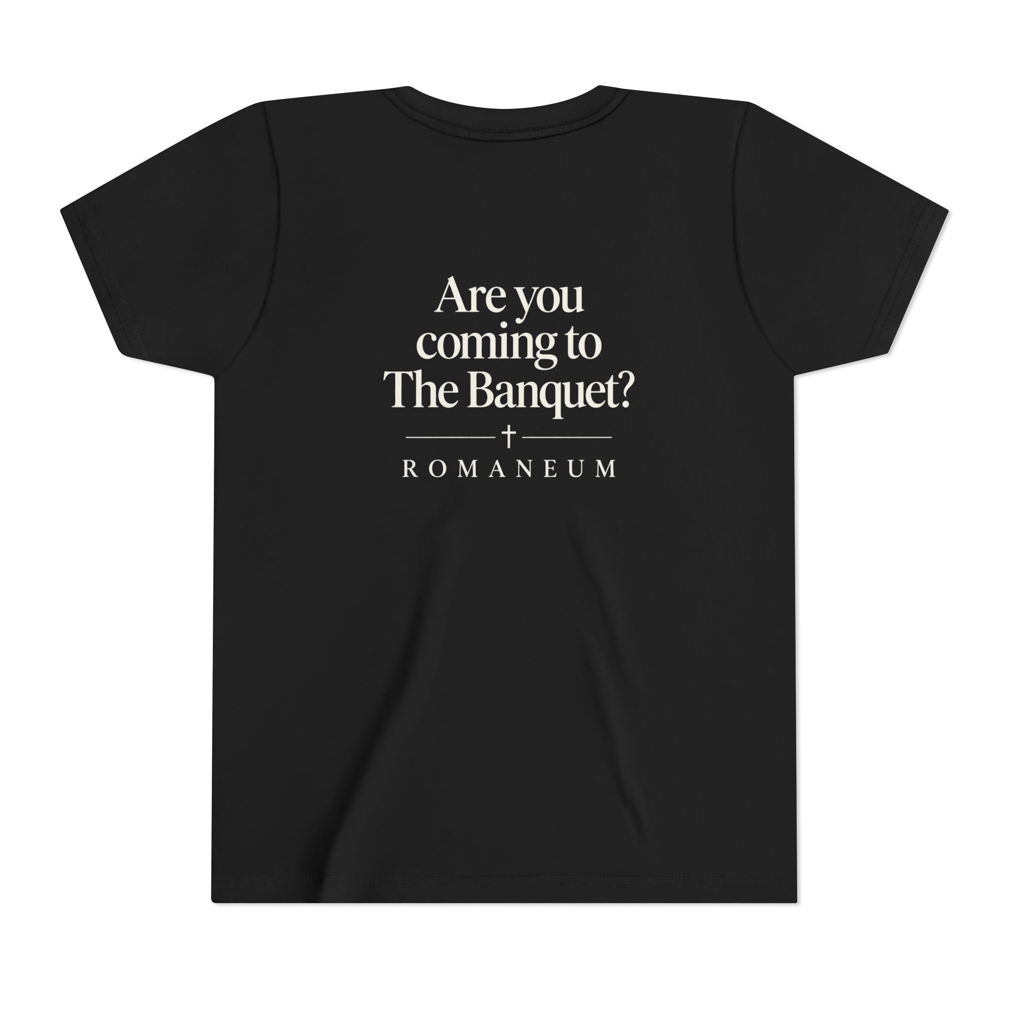 Are You Coming to The Banquet? Youth Tee — Romaneum Christian Youth Shirt