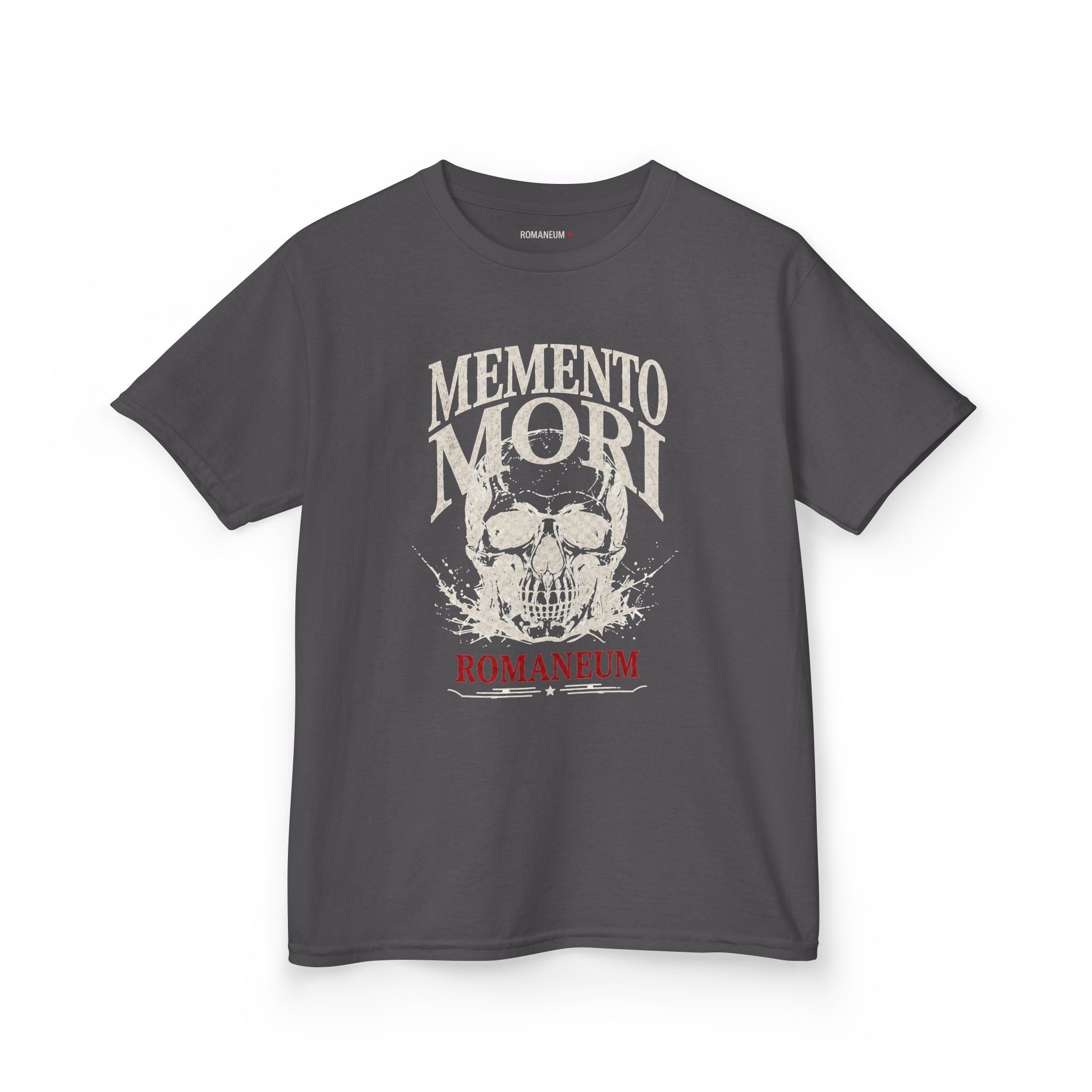 Kids T-Shirt — "Memento Mori" Skull Romaneum Tee