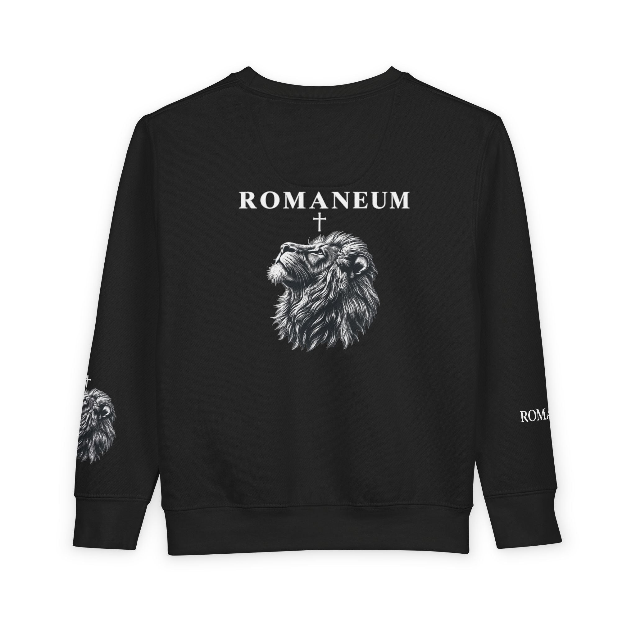 Toddler Sweatshirt - Romaneum Judah Lion Graphic Kids Crewneck